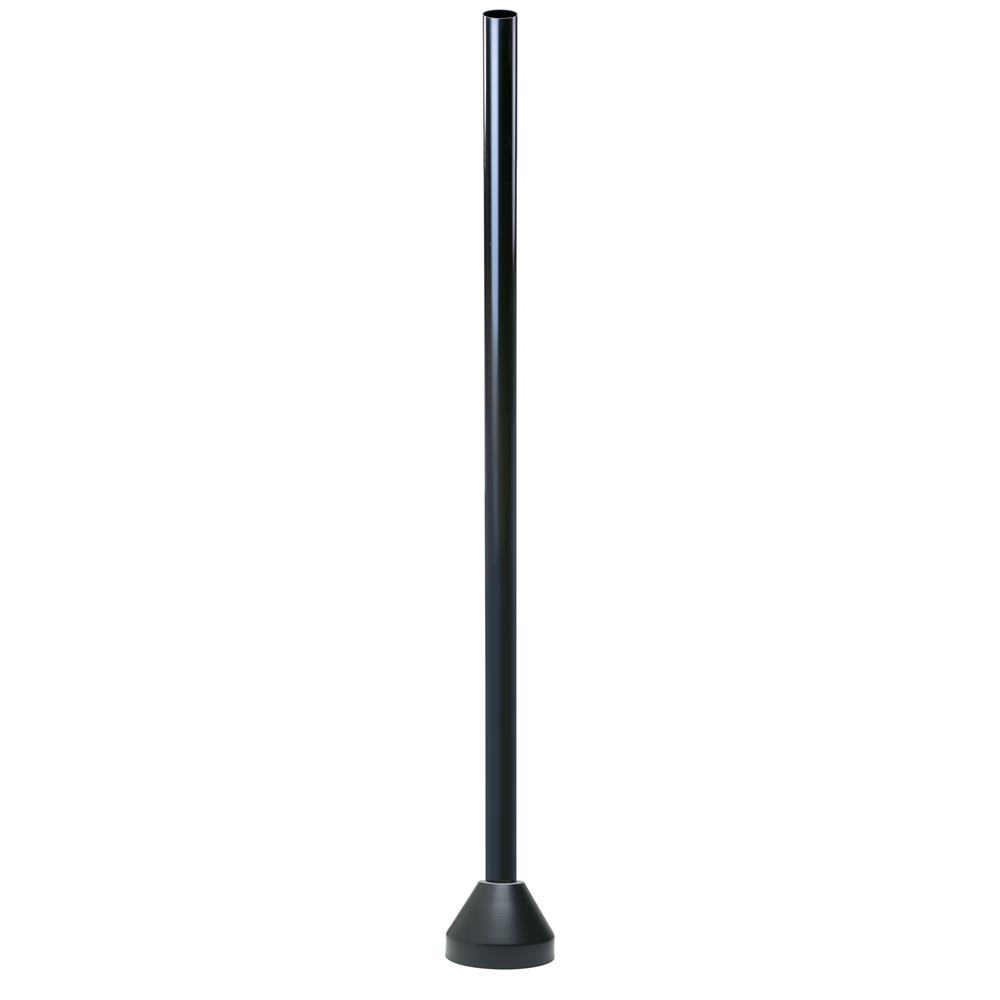 Wave Lighting 2692-BK-HH Commercial Surface Mount Aluminum Lamp Post in Black